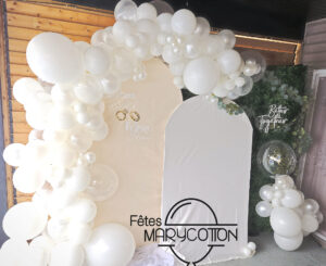 Mur complet pour mariage