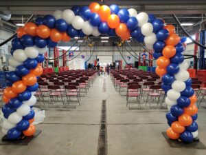 arche de ballons traditionnelle