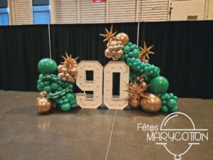 Ballons pour le 90e de BMR Anctil